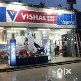 Data entry operator and back office executive job in shopping mall