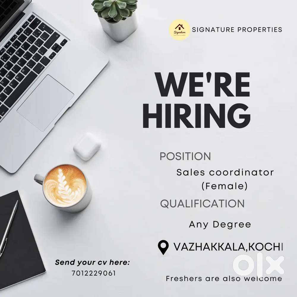Need lady  office assistant for leading real estate firm in kochi
