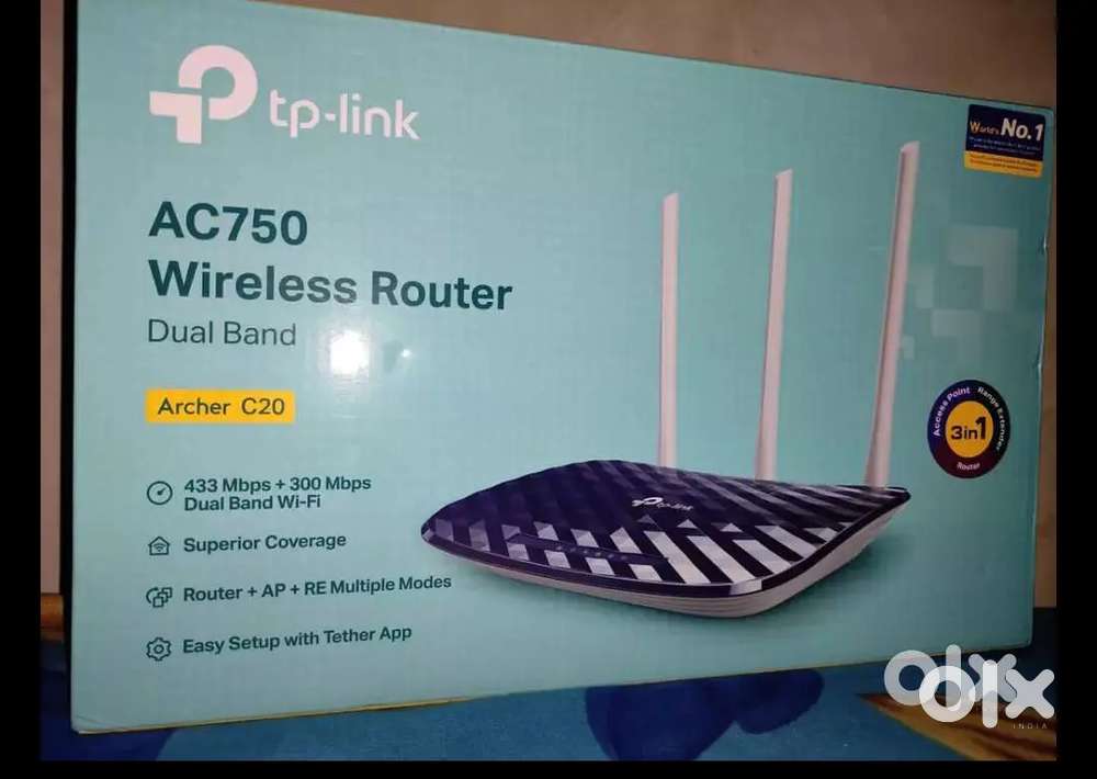 Unused TP Dual band Wifi