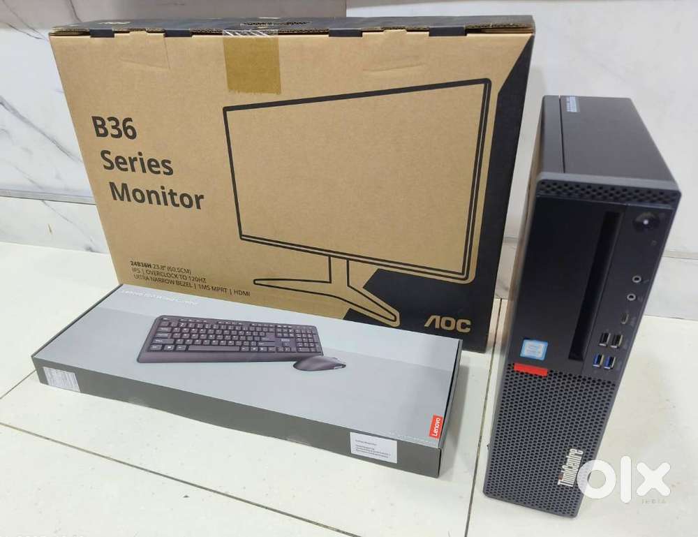 LENOVO BRANDED THINKCENTER M720s MODEL INTEL CORE I5 8TH GEN FULL SET