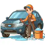 Car washing & interior cleaning