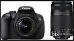 Canon EOS 700D Digital SLR Camera (Black) Dual Lens