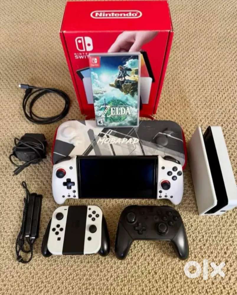 Nintendo Switch OLED (mint) + Zelda Tears Of The Kingdom + Premium