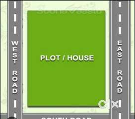 3 side open, in West South and east . 100 gaj also abliable ,