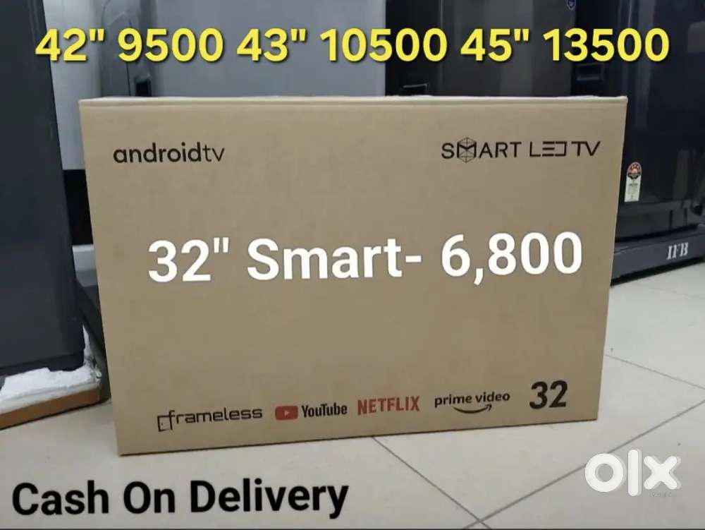 32 Smart LED TV 6800 only - Cash on delivery