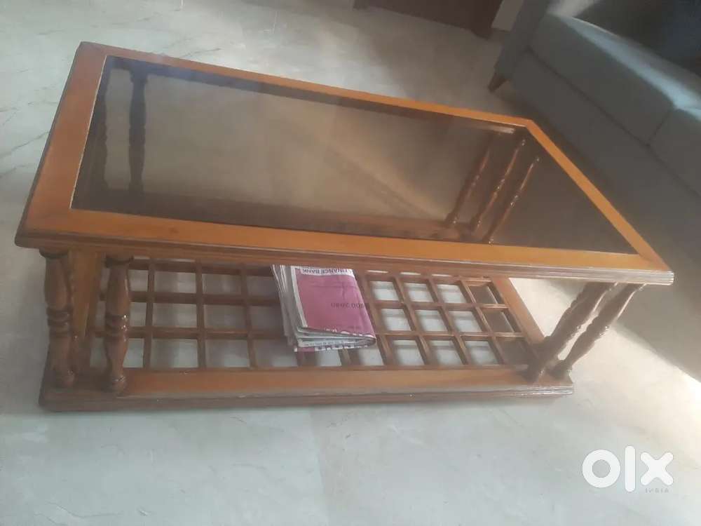 Beautiful solid teak wood centre table