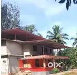 Agriculture land with farmhouse