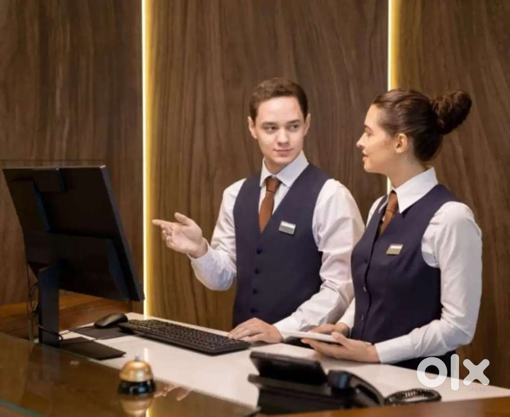 Front Office,Receptionist,Front Desk executive & Back office job's