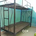 Single size metal bunk bed
