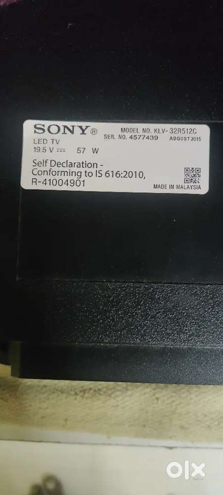 Sony Bravia 32 inch led