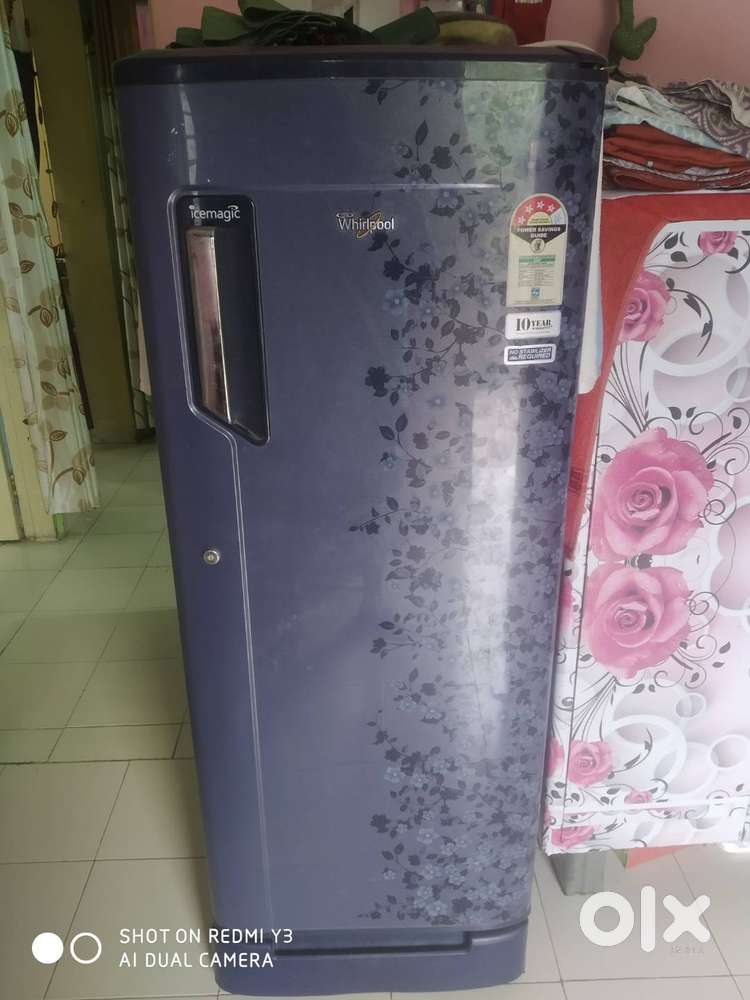 Whirlpool refrigerator 5star 215 litres