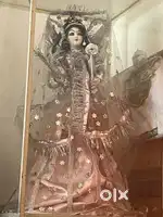 Handcrafted Decorative Dolls in Glass Showcase – Vintage & Unique