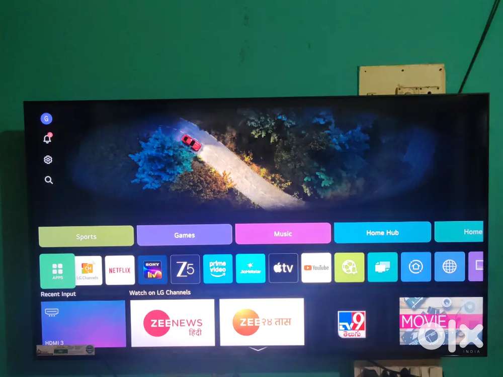 LG NANOCELL SMART TV 55 INCH with Bill (1+1year warranty).
