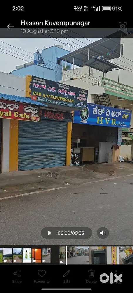 Shop for rent in hassan