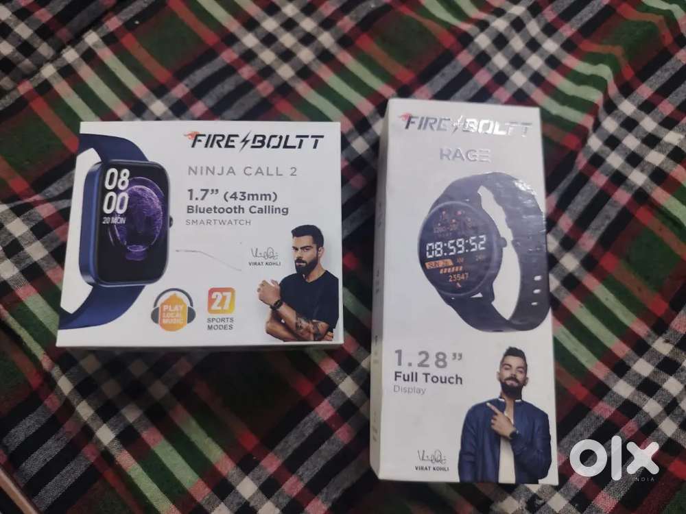 Smart 2 WATCH FIRE BOLTT  digital brand New condition with box ND bill