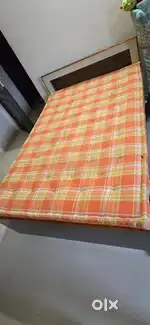 Wooden Bed in Excellent Condition – Must Sell