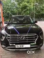 Black Beauty New Creta with Panoramic Sunroof, woofer, Nov2022
