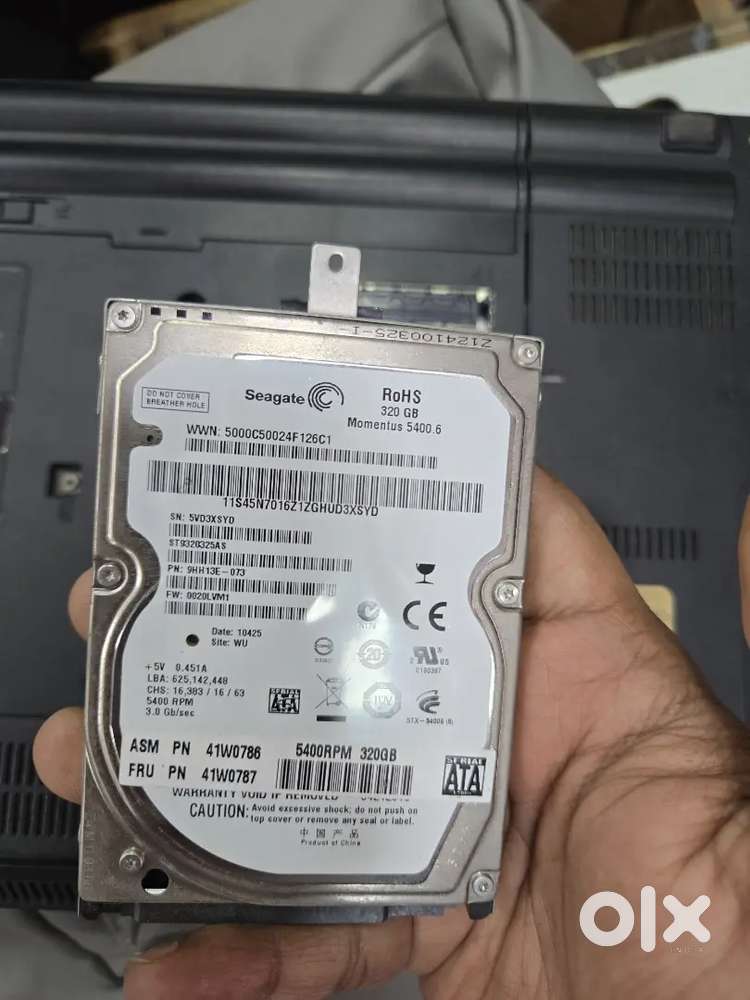 320GB Laptop Hard disk Seagate