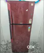 Godrej pentacool meroon colour flower design refrigerator