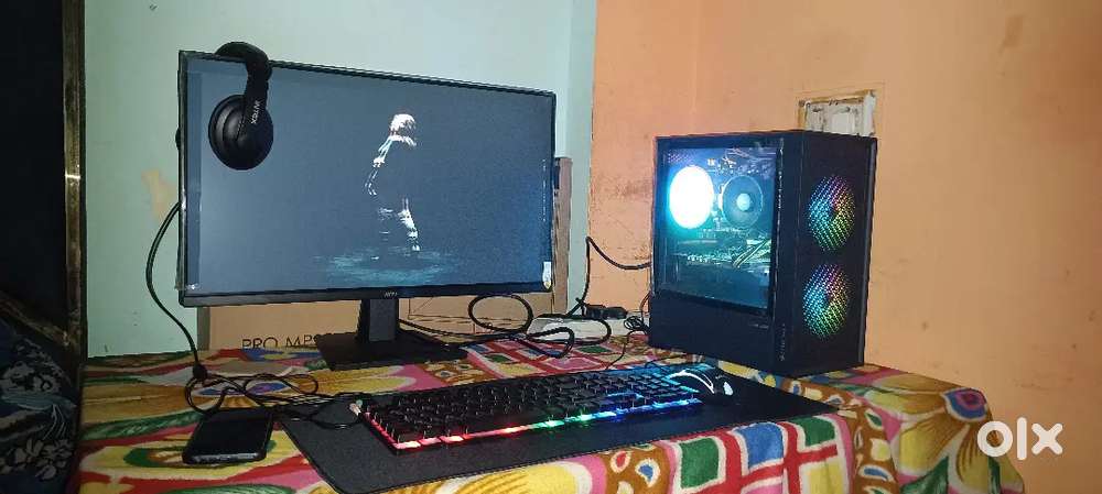 GAMING PC AMD RYZEN 5500 1 year old seling with warranty