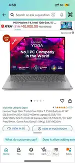 Lenovo yoga 7 ultra