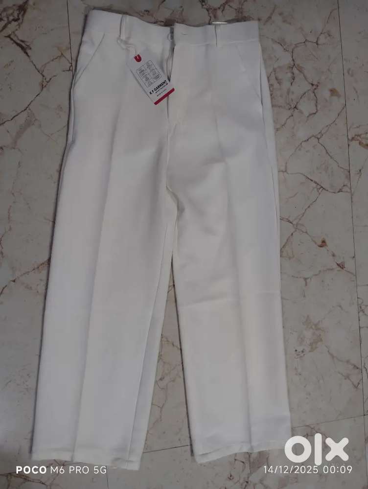 Brand New White Korean Pant – With Tag Unused
