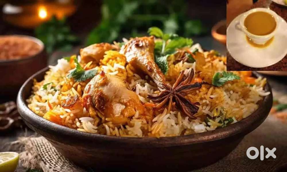 Biriyani master with all cooking skills wanted and tea master wanted