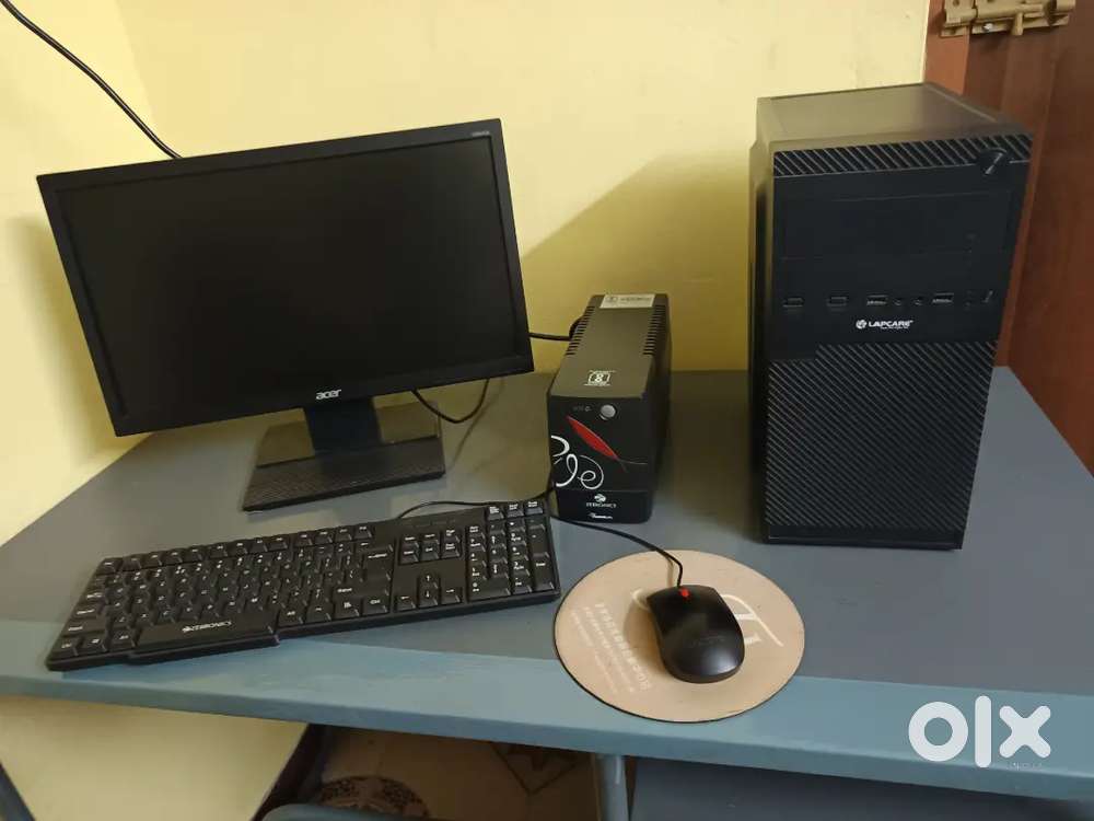i3.acer21.5moniter.zepronic ips keyboard and mouse . good condition.
