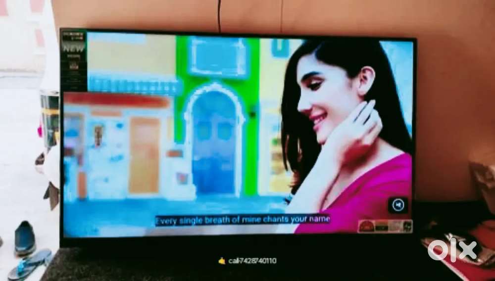 Offer~32inch smart wifi android led tv clear picture quality soundbar