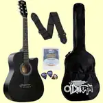 Acoustic Guitar Linden Wood Rosewood Right Hand Orientation