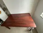 Bed, wardrobe, dressing table and dining table
