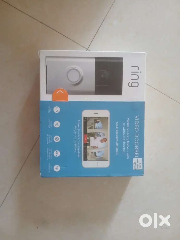 Ring video doorbell new sealed