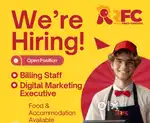 Various jobs on a  Restaurant.cashier . servers.digital marketing