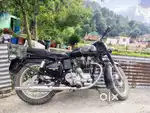 old vintage bullet 350 CI engine