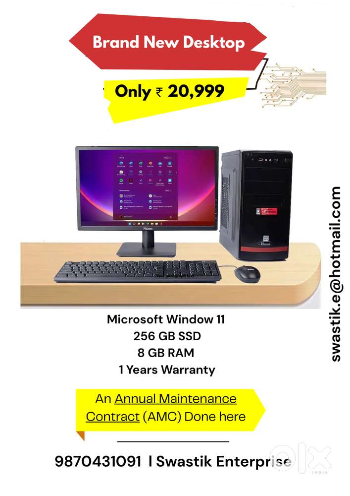 Brand new customize desktop computer with warranty