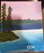 Canvas Painting by my daughter