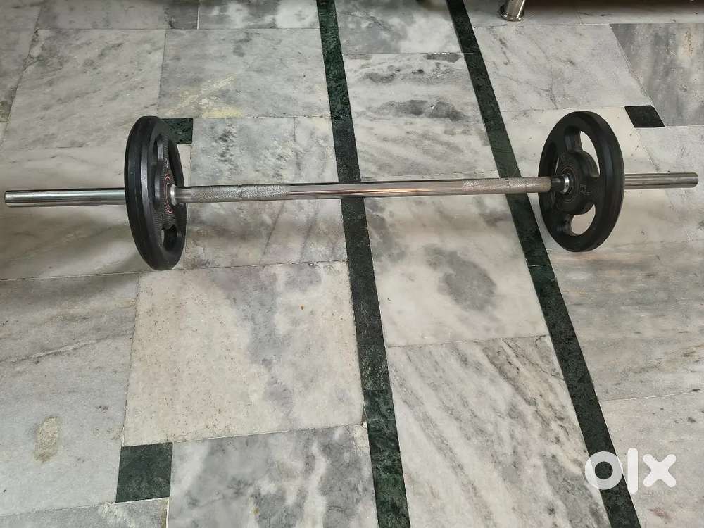 Domyos 5g Disc by decathlon 2 pcs, Steel rod