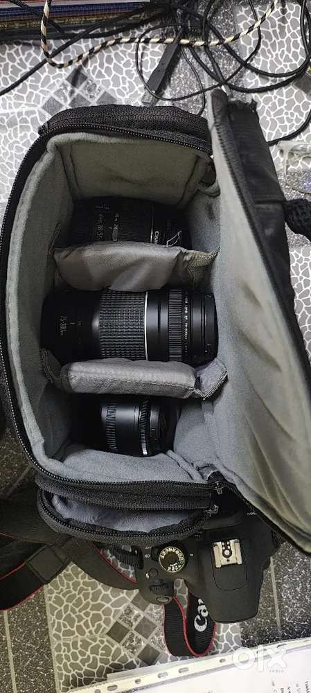 Canon 1200D DSLR with 3 Lenses & Accessories - Gently Used