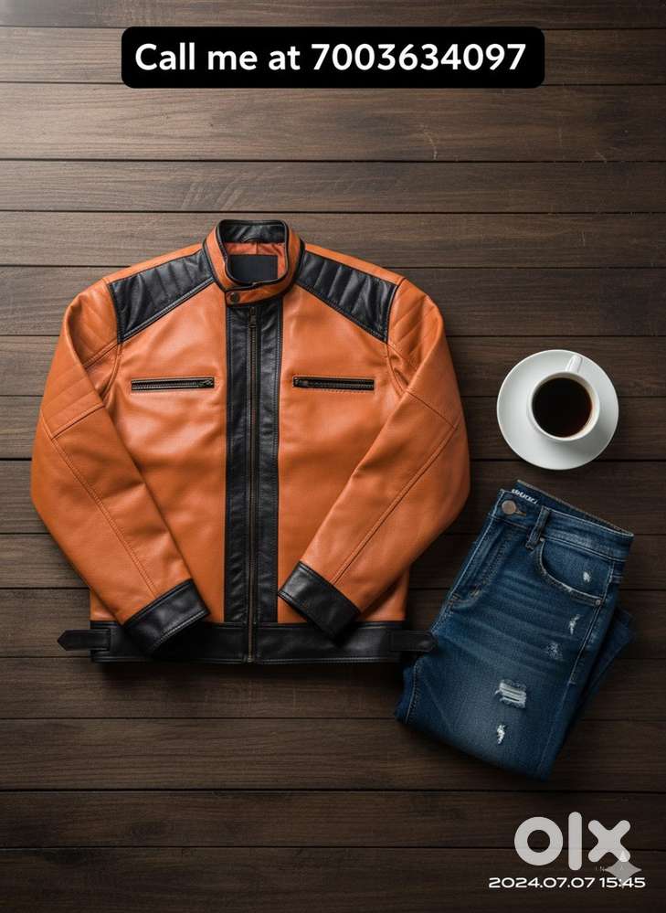 Leather jacket