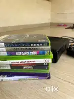 Xbox 360 with 10 Game Cd's