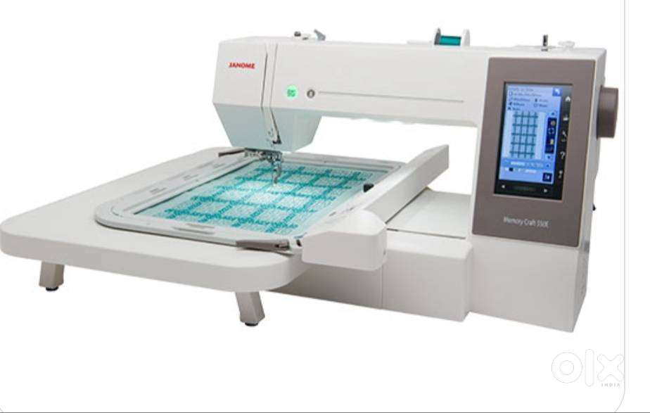 Computarised Embroidery machine(usha genome 550e)