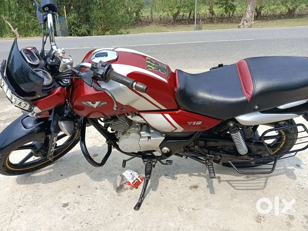 Bajaj v 12 good condition seat modification