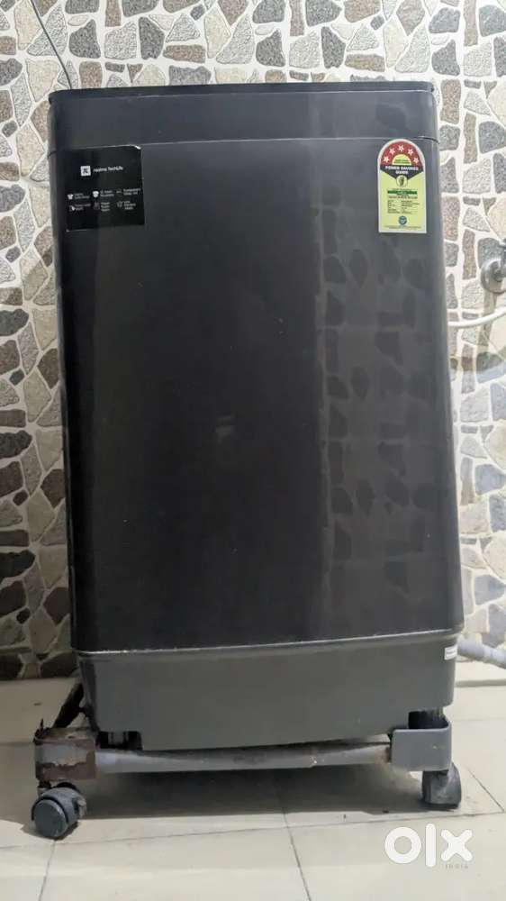 Realme washing machine top load with stand