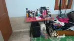 Book shelf and table