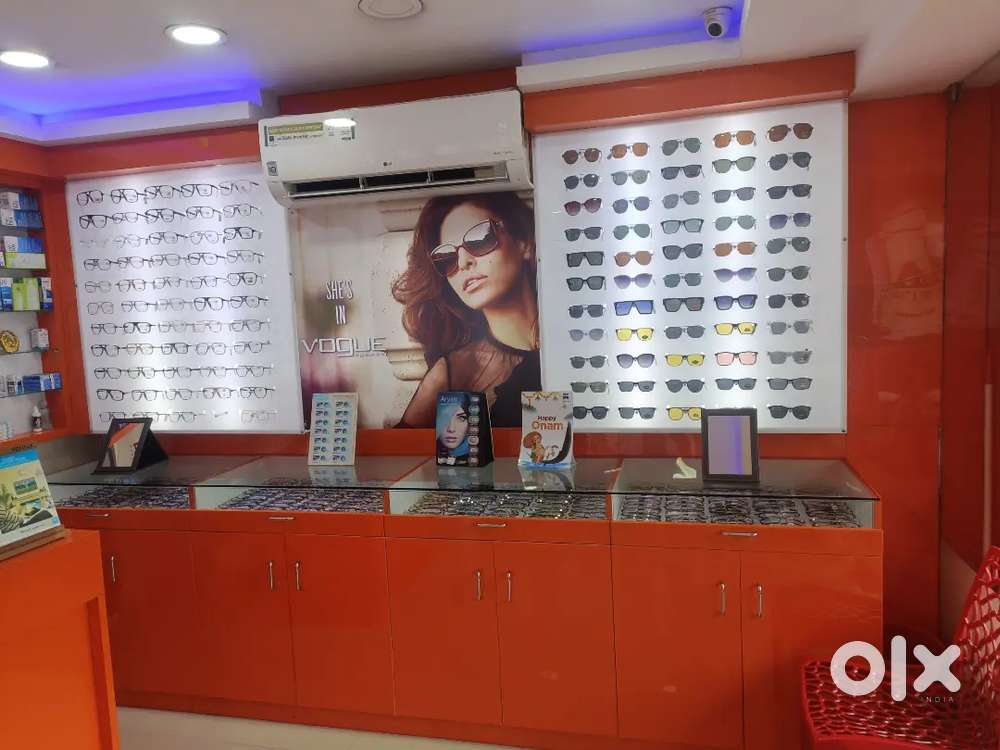 Opticals Shop interior for sale