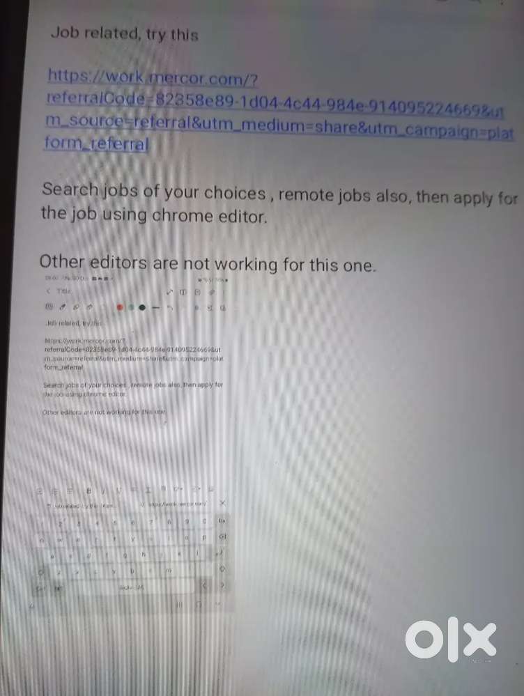 Try this one job related,  I m not offering, the company mercor is