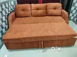 Sofa cum bed for sale in new condition with warranty