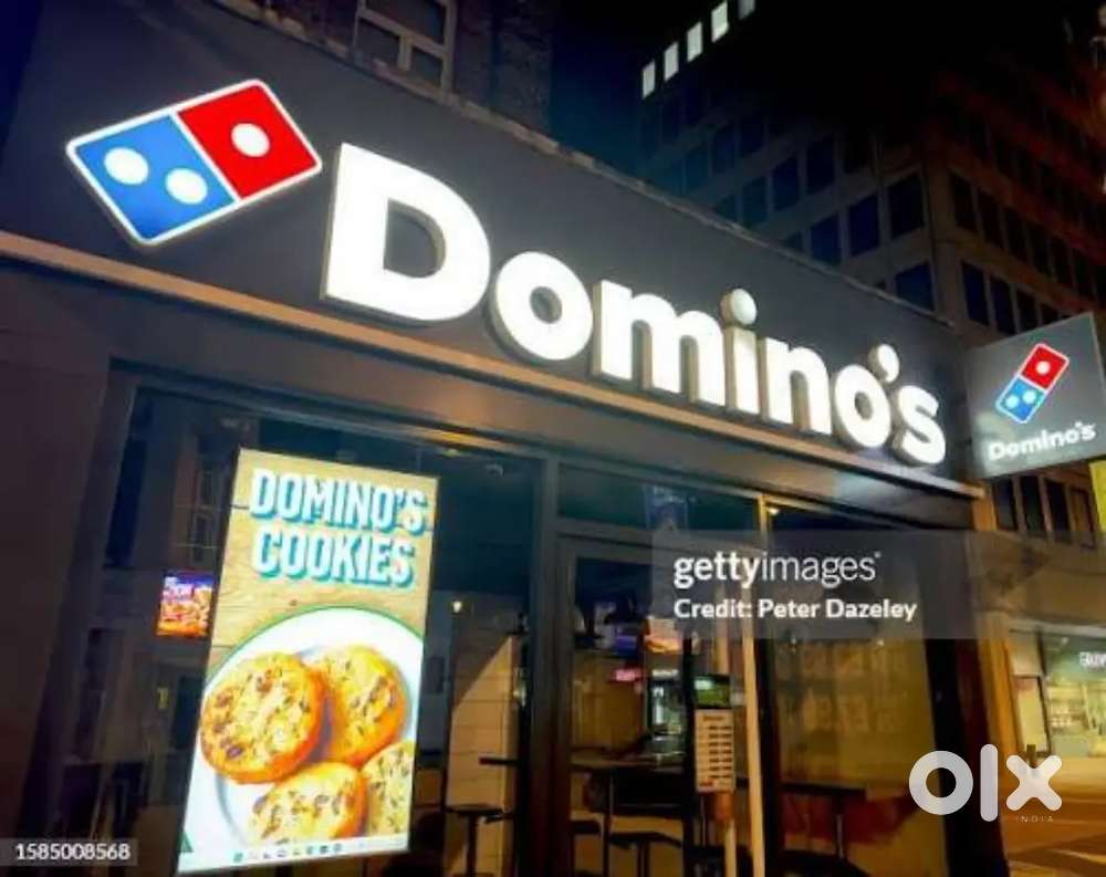 DOMINOS STORE  में नौकरी के लिए अप्लाई करें!!!