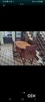 Dinning tabel with 6 chair.