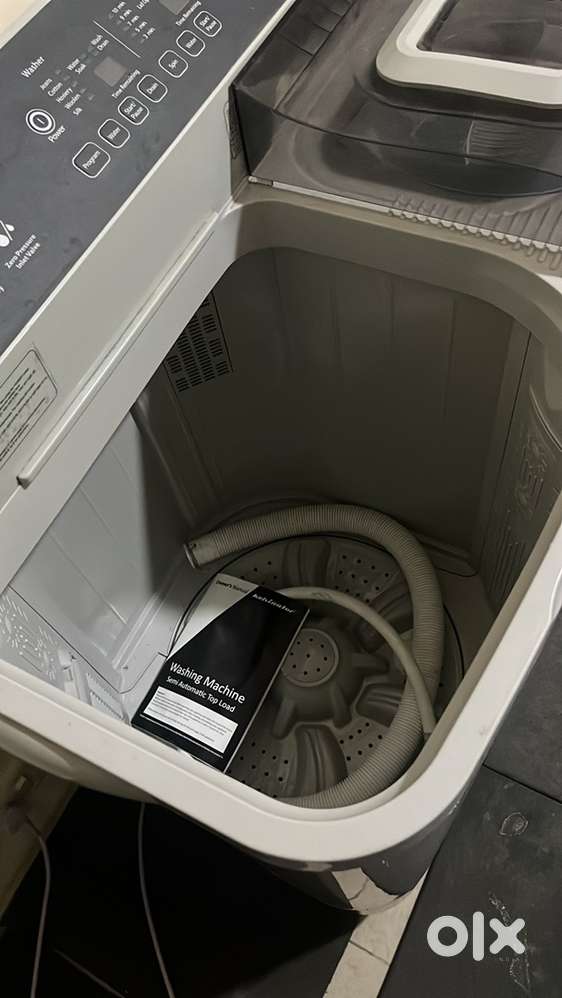 Semi automatic Washing machine and mattress